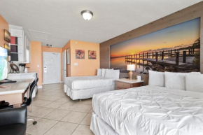 Oceanfront Inn Room #24- Ocean View Balcony 2 Full Beds